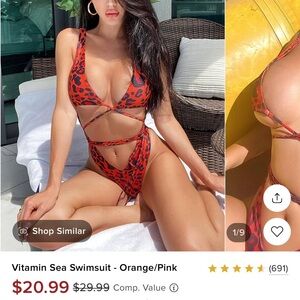 Sexy bathing suit. Worn once!